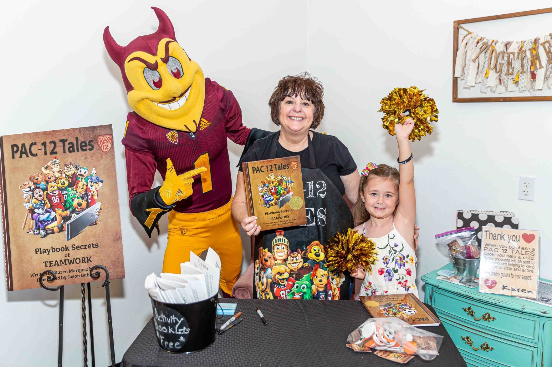 College mascots share life lessons in new book